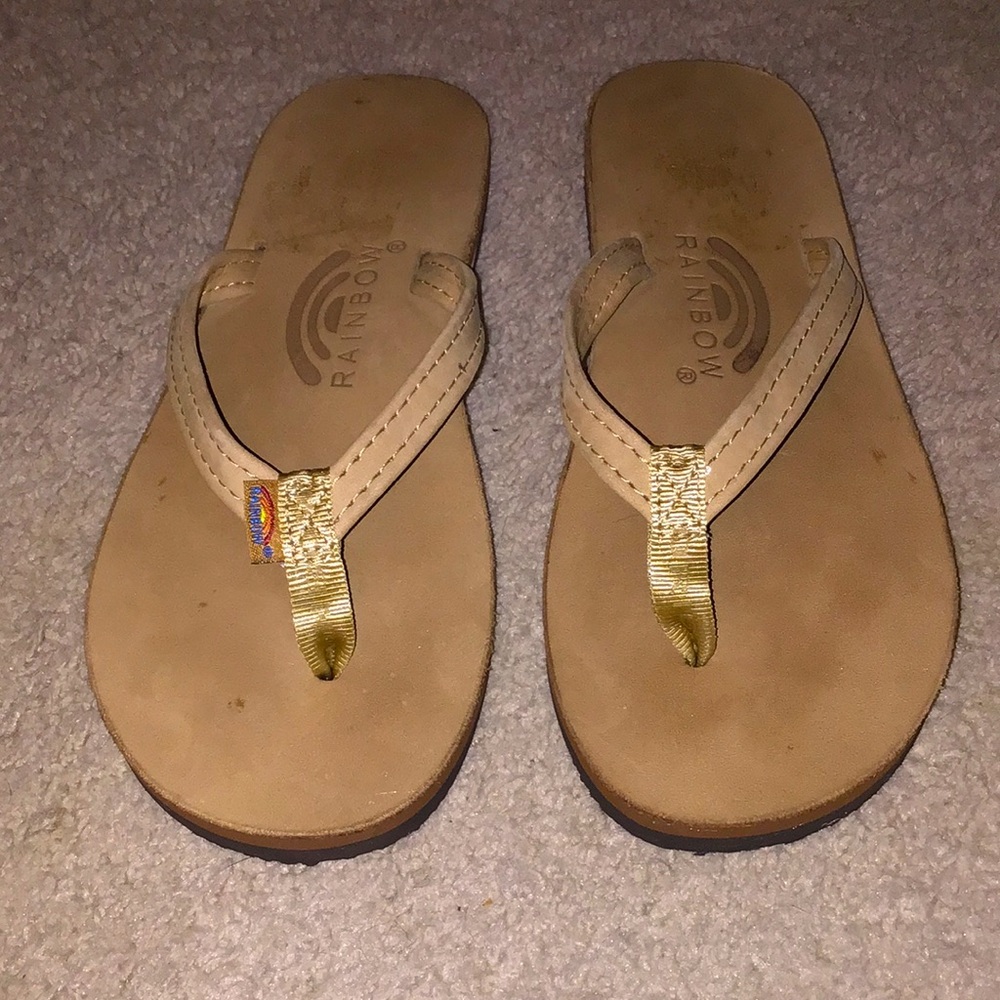 Rainbow Flip Flops Sandals